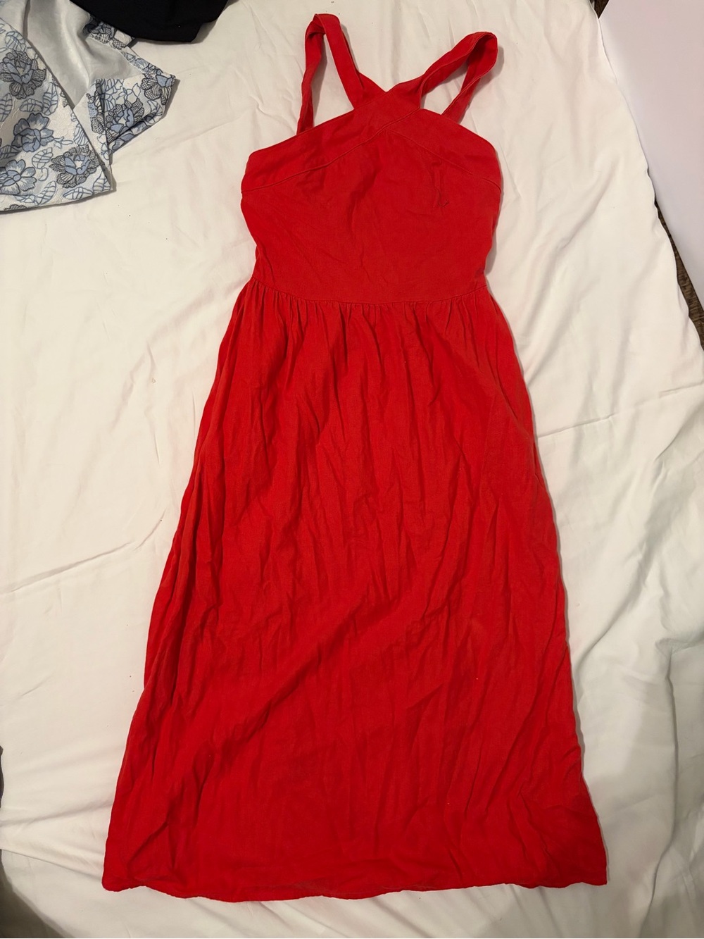 a new day Red Crossback Maxi Sundress